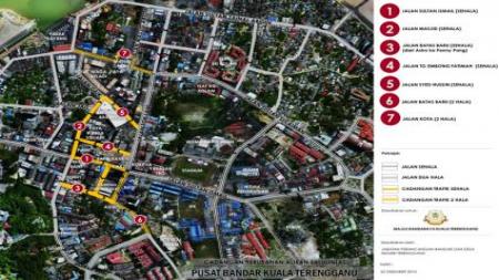 Pelan Cadangan Perubahan Aliran Lalulintas Pusat Bandar Kuala Terengganu