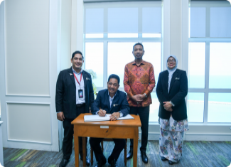 KUNJUNGAN HORMAT AADK KE MBKT