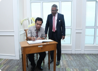 KUNJUNGAN HORMAT DARIPADA MAJLIS DAERAH SIK, KEDAH