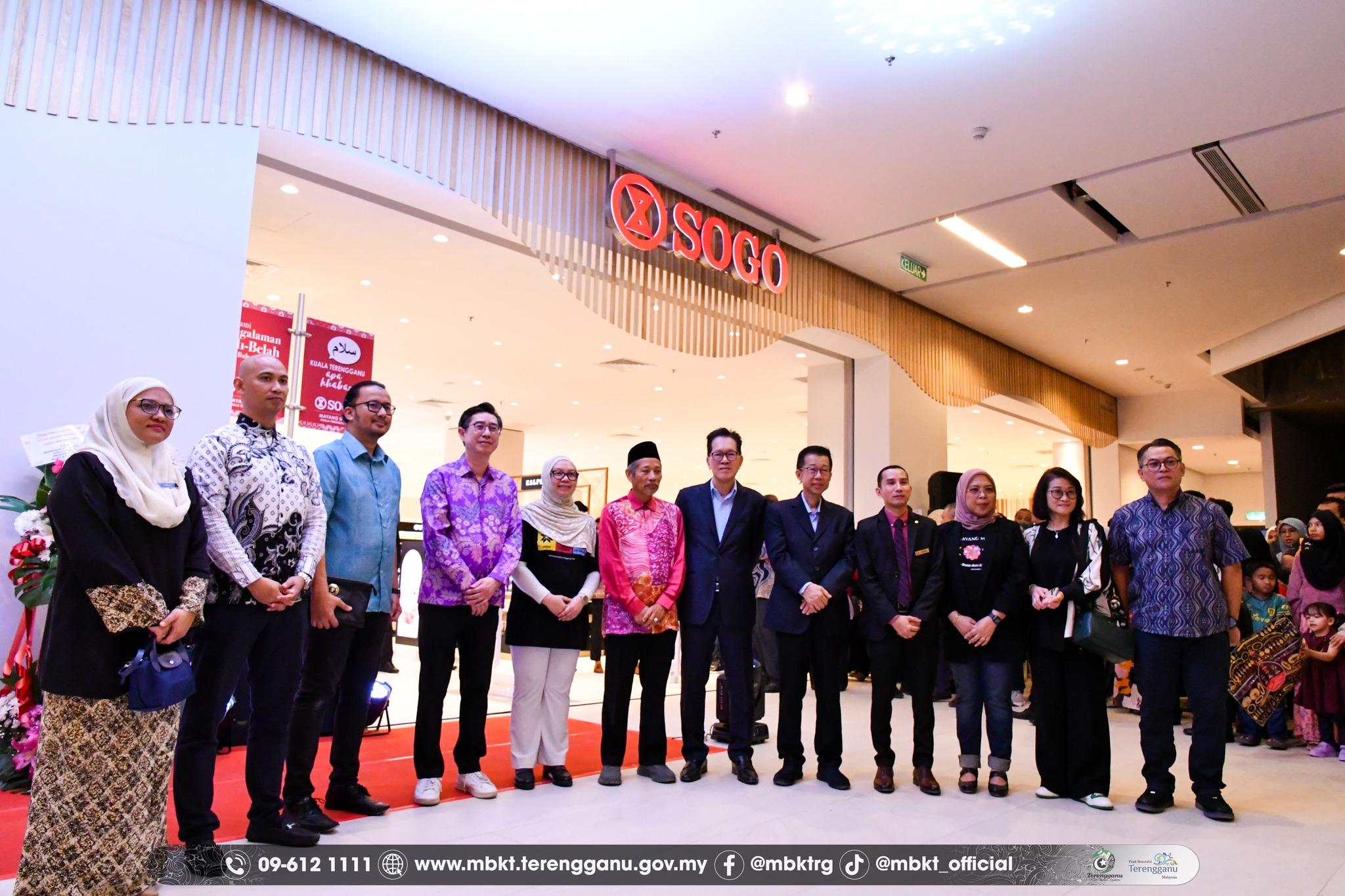 Perasmian SOGO di Mayang Mall, Kuala Terengganu