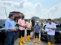 LAWATAN RASMI KE TAPAK PELUPUSAN SISA PEPEJAL SANITARI SUNGAI IKAN